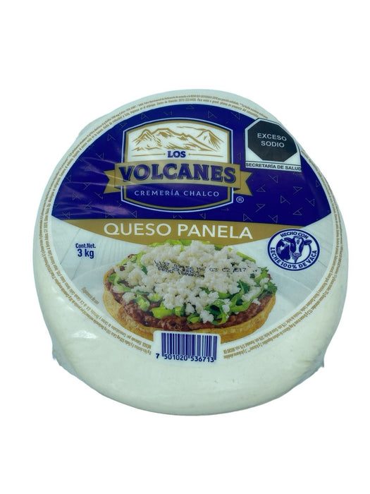 Queso Panela Volcanes 3 kg