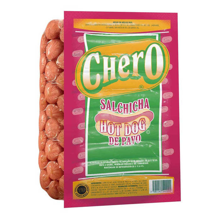Paquete Salchicha Chero