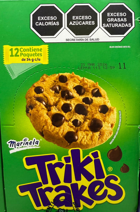Trikitrakes, Caja con 12 Paquetes de 34 g