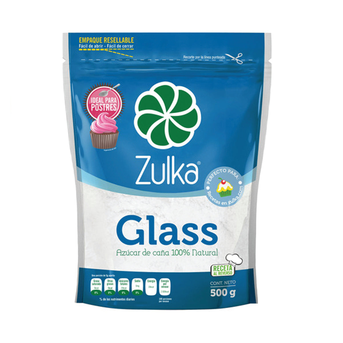 Azucar glass Zulka — Click Abasto