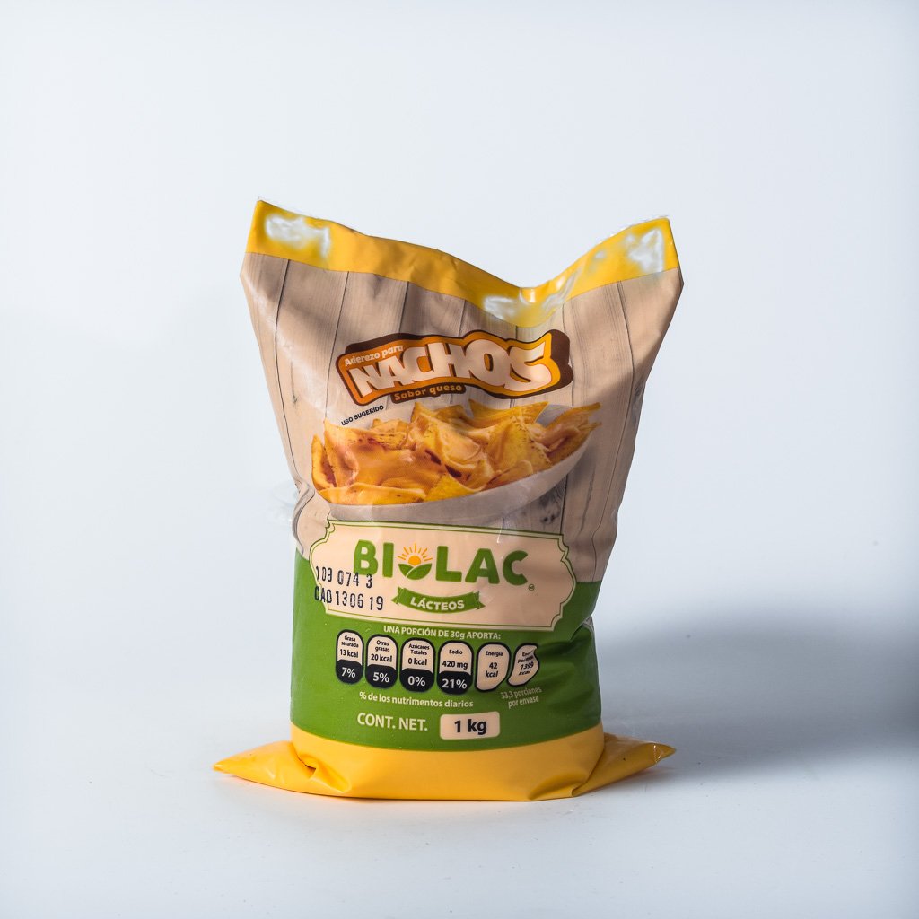 Aderezo para nachos Biolac 1 Kg