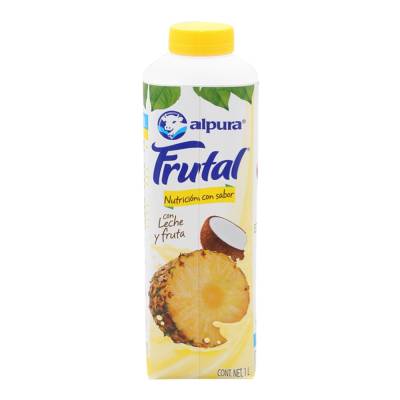 Yogurt Frutal Piña Coco Alpura 1L