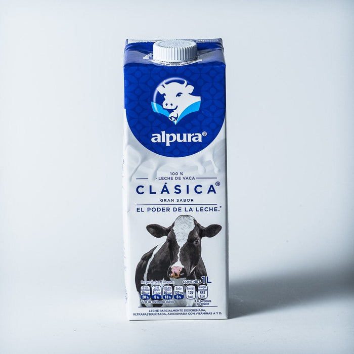 leche clasica azul alpura 1 l