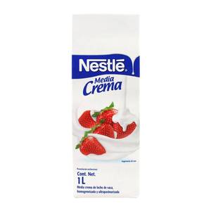 Media Crema Nestlé 1 L caja con 12 piezas