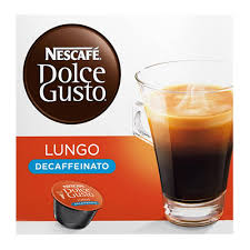 Cápsulas de café Nescafé Dolce Gusto lungo decaffeinato 16 pzas