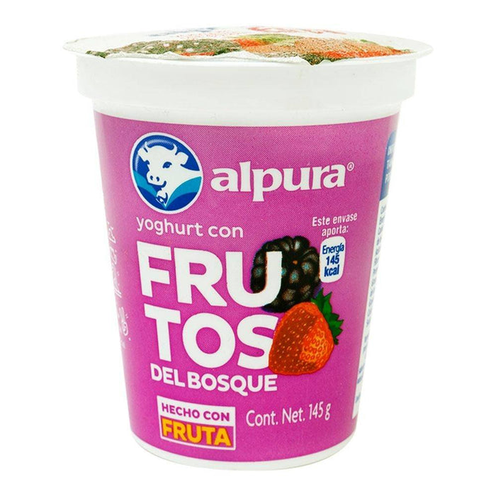 Yogurt Frutas del Bosque Alpura 145 g