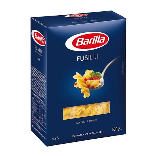 Pasta Fusilli Barilla 500 G caja con 12 piezas