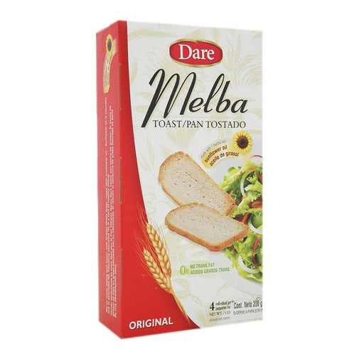 pan tostado dare melba natural 200 g