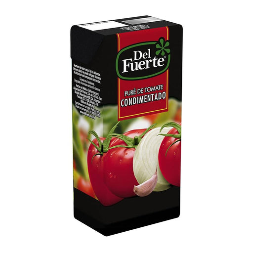 Puré De Tomate Condimentado Del Fuerte 29 kg caja con 6 piezas